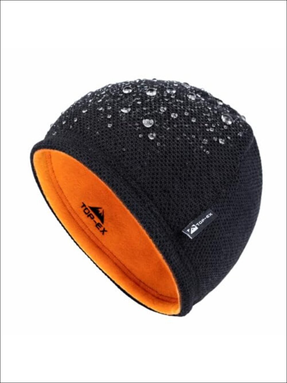Waterproof Wool Beanie Reversible Fleece Lined Skull Cap Winter Hat